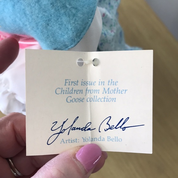 Little Bo Peep- porcelain doll - Picture 6 of 12